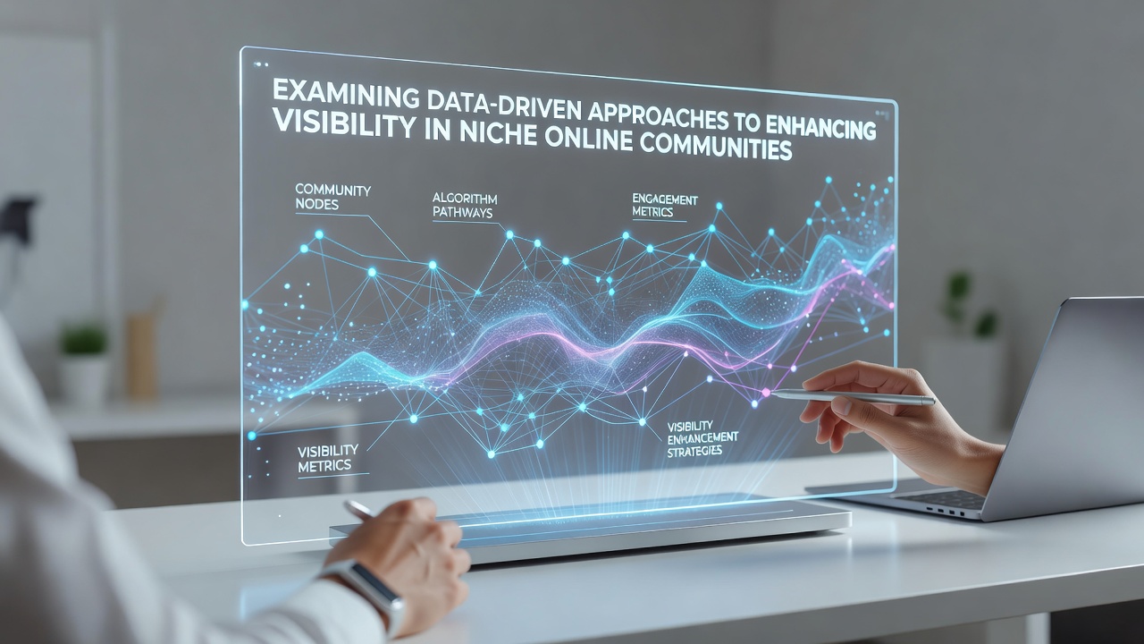 Examining Data-Driven Approaches to Enhancing Visibility in Niche Online Communities
